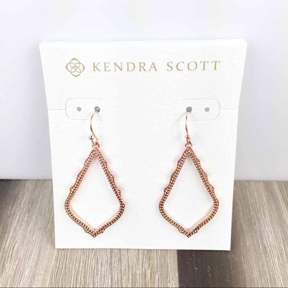 Kendra Scott Sophia rose gold earrings